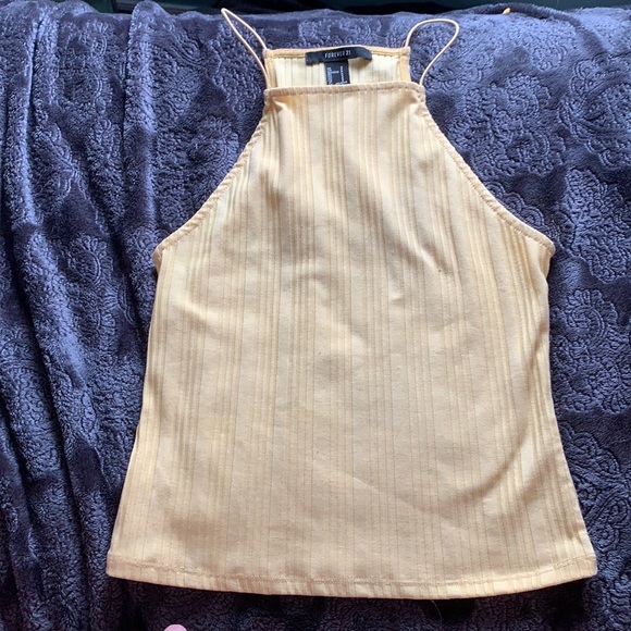 yellow halter neck from forever 21 - Picture 1 of 1